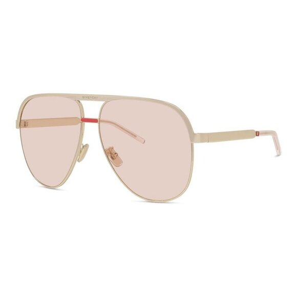 New GIVENCHY G Ride Gold Aviator GV40117U 30Y Sunglasses Women - Picture 1 of 3